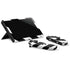 Black and White Geometric Stripes Nintendo Switch OLED (2021) Skin